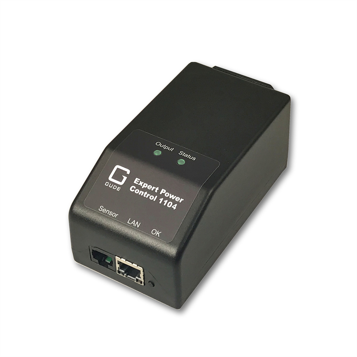 GUDE 11042 EPC NET IP-Fernschaltsteckdose, IEC-Anschluss, Sensorport