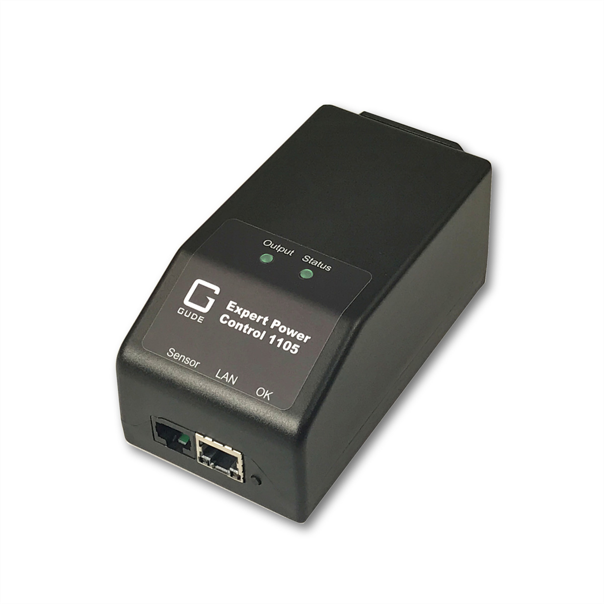 GUDE 11052 EPC NET IP-Fernschaltsteckdose, IEC-Anschluss, Sensorport, Messung