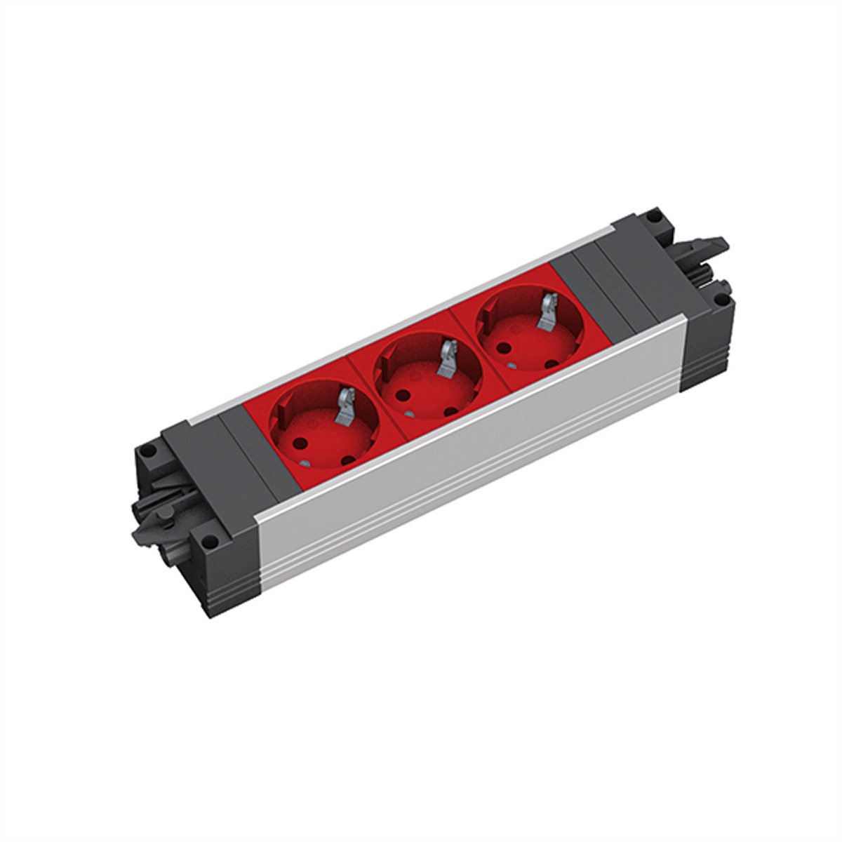 BACHMANN STEP ALU 3xCEE7/3 rot GST18 BACHMANN STEP ALU 3xCEE7/3 rot GST18