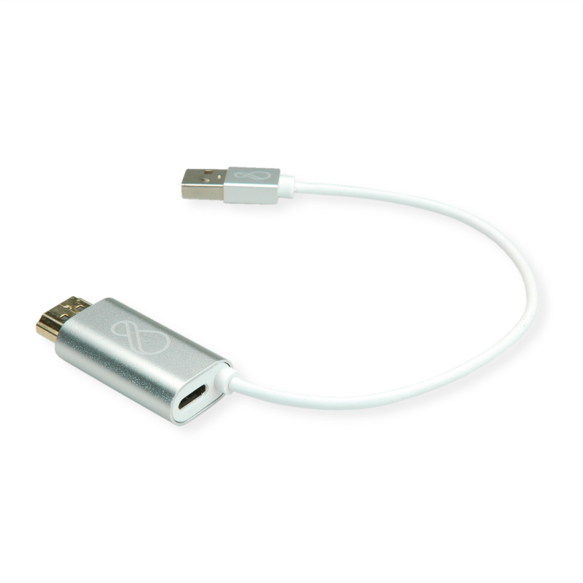 BACHMANN Ochno Adapter HDMI zu USB-C und USB-A