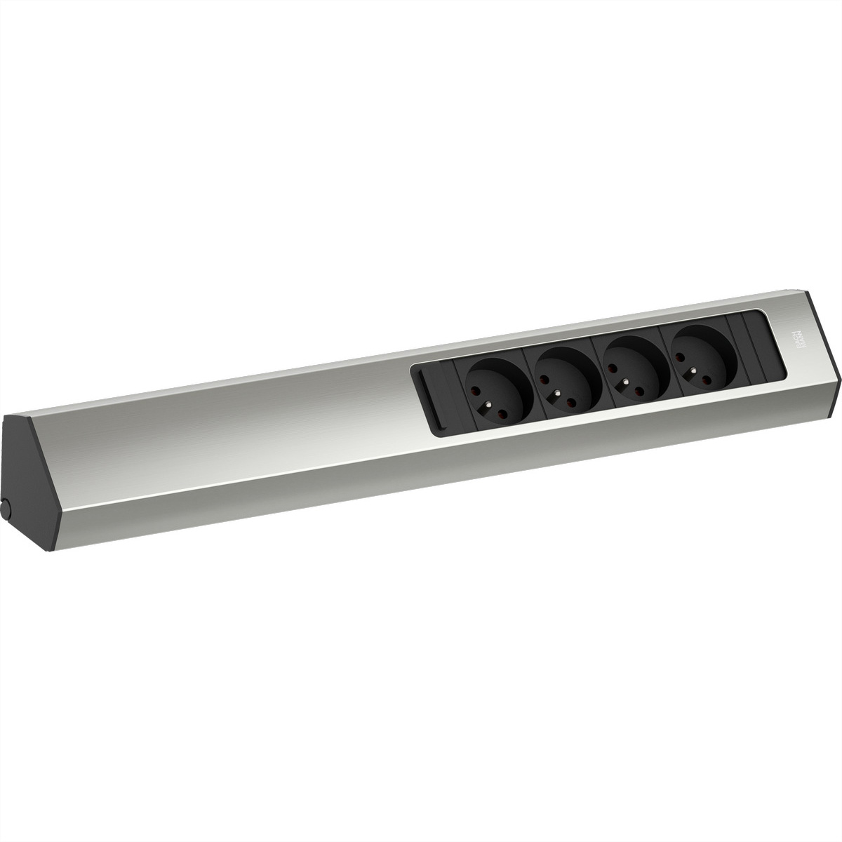 BACHMANN CASIA2 4xUTE 2,0m AEH Edelstahl-Optik Aufbau-Anschlussfelder CASIA