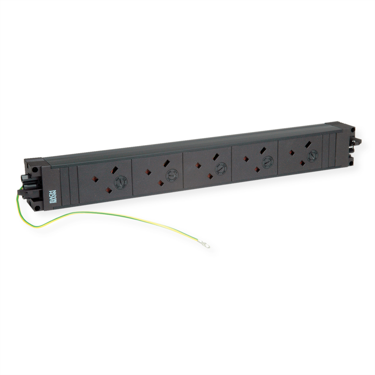 BACHMANN STEP BASE 5xUK 45° GST18 inkl. Erdung, schwarz BACHMANN STEP BASE 5xUK 45° GST18 inkl. Erdung, schwarz