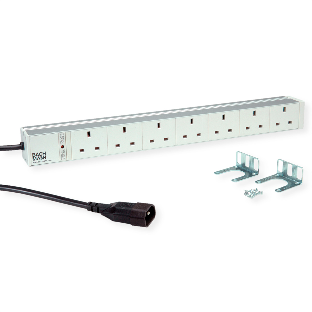 BACHMANN ALU 19z 1HE 7xUK, Strom 2m C14, United Kingdom BACHMANN ALU 19z 1HE 7xUK, Strom 2m C14, United Kingdom