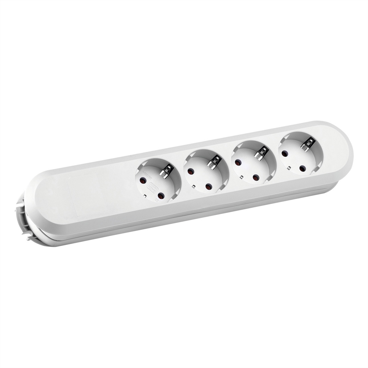 BACHMANN SMART Steckdosenleiste 4xCEE7/3 weiß, ohne Zuleitung