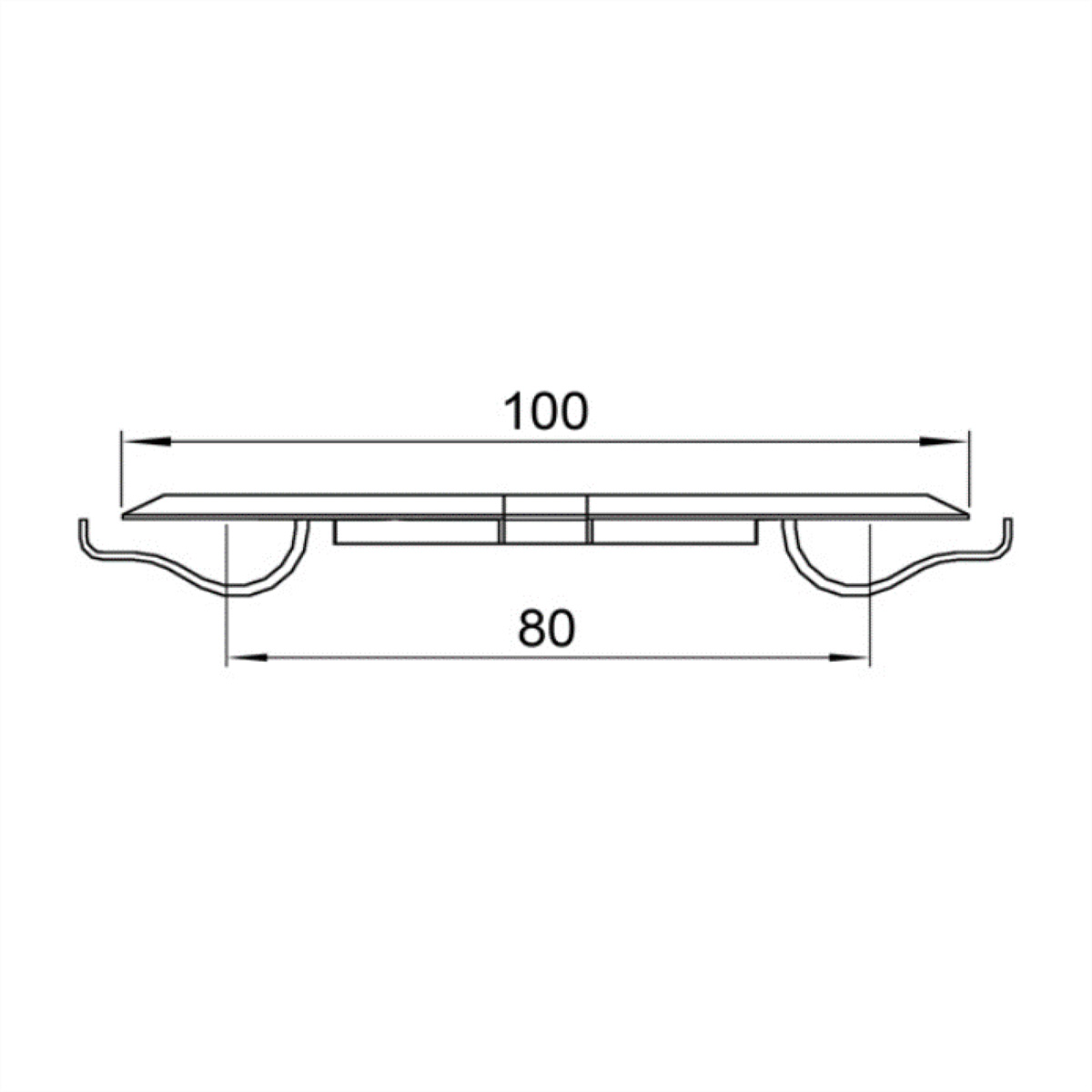 BACHMANN Easy-Cover-I weiss 930.094 Systemanbindung Anschluss Kabelschlange