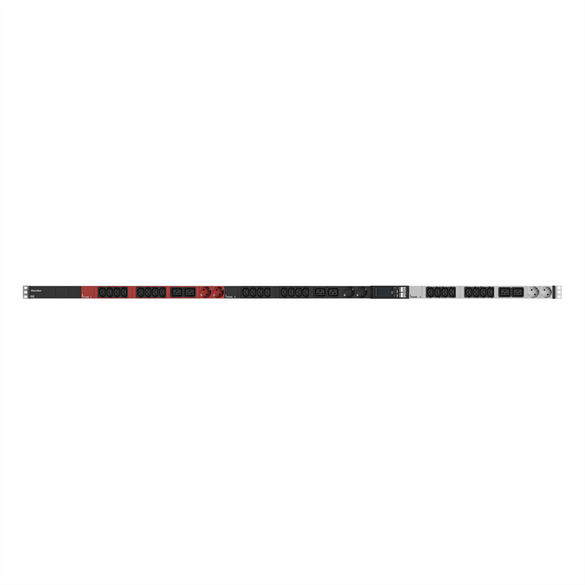 BACHMANN BN ESSENTIAL Metered 24xC13, 6xC19 6xCEE7/3 3,0m CEE 16/5p