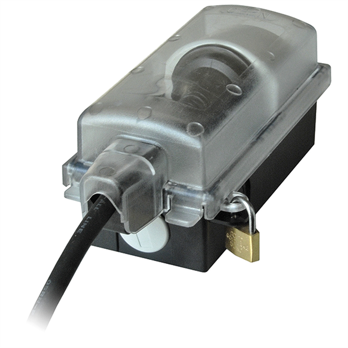 BACHMANN Außensteckdose abschließbar, Serie 9015, 230V/16A, 1x SKS