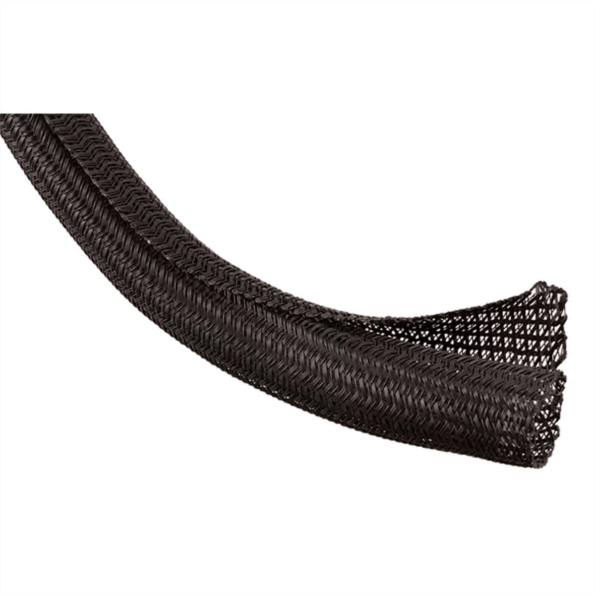 BACHMANN AUTOMATIC WRAP Ø 2,5cm, schwarz, 1 m