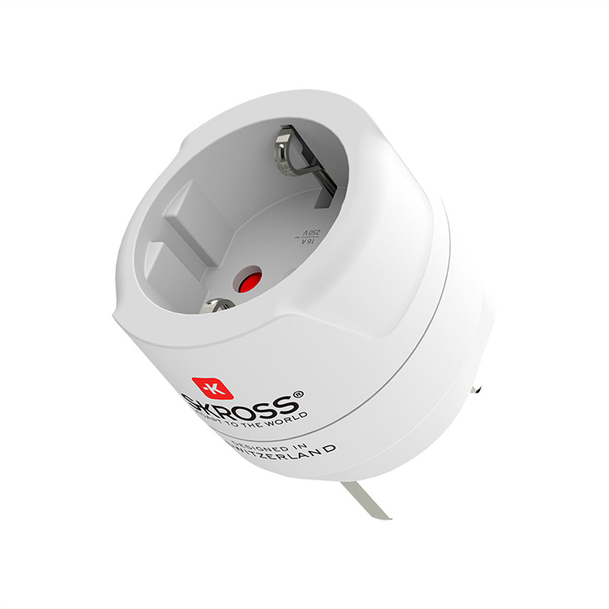 Skross Europe to UK Reiseadapter, für 2- und 3-polige Geräte Skross Europe to UK Reiseadapter, für 2- und 3-polige Geräte