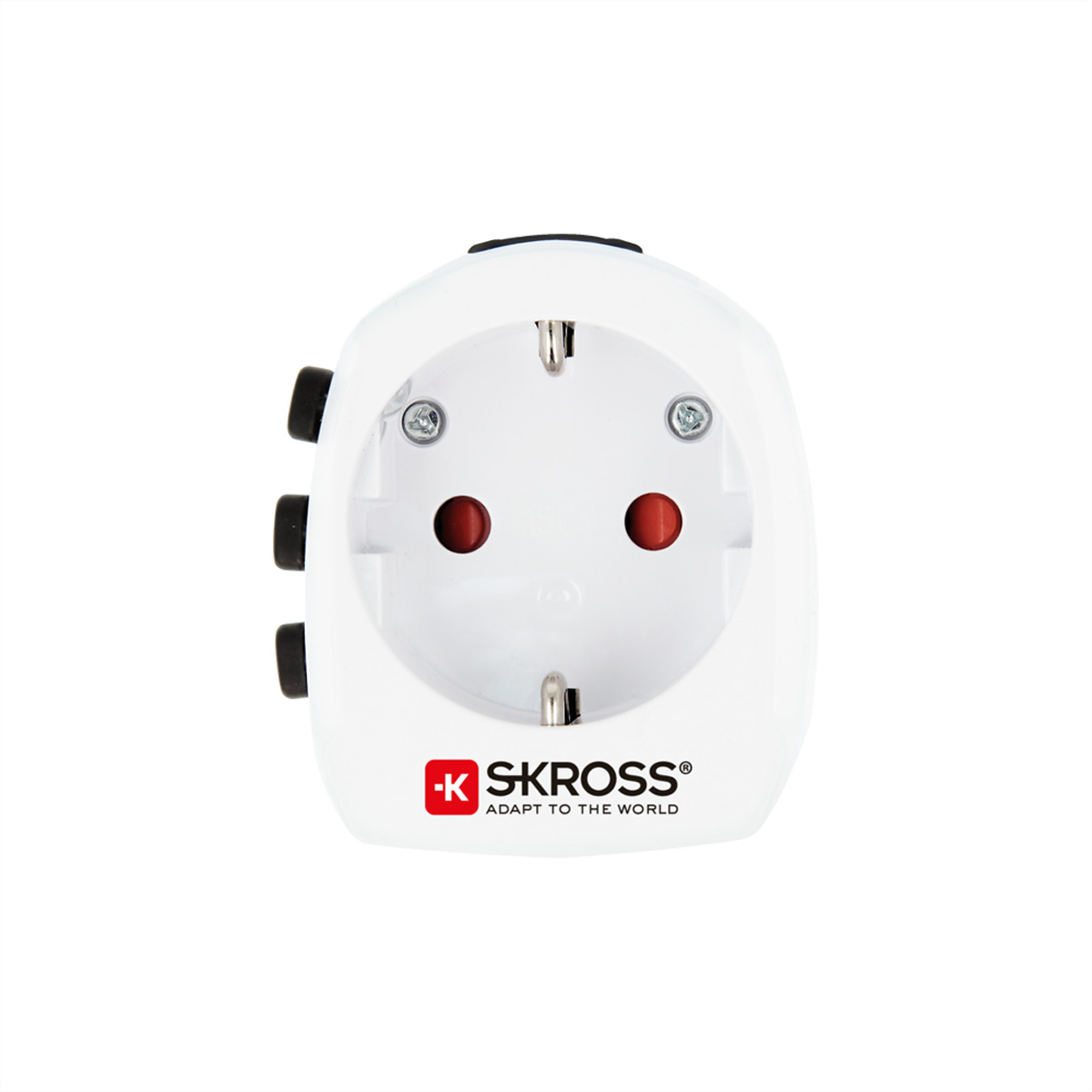 Skross PRO Pro Light White Retail Reiseadapter, Weltweit
