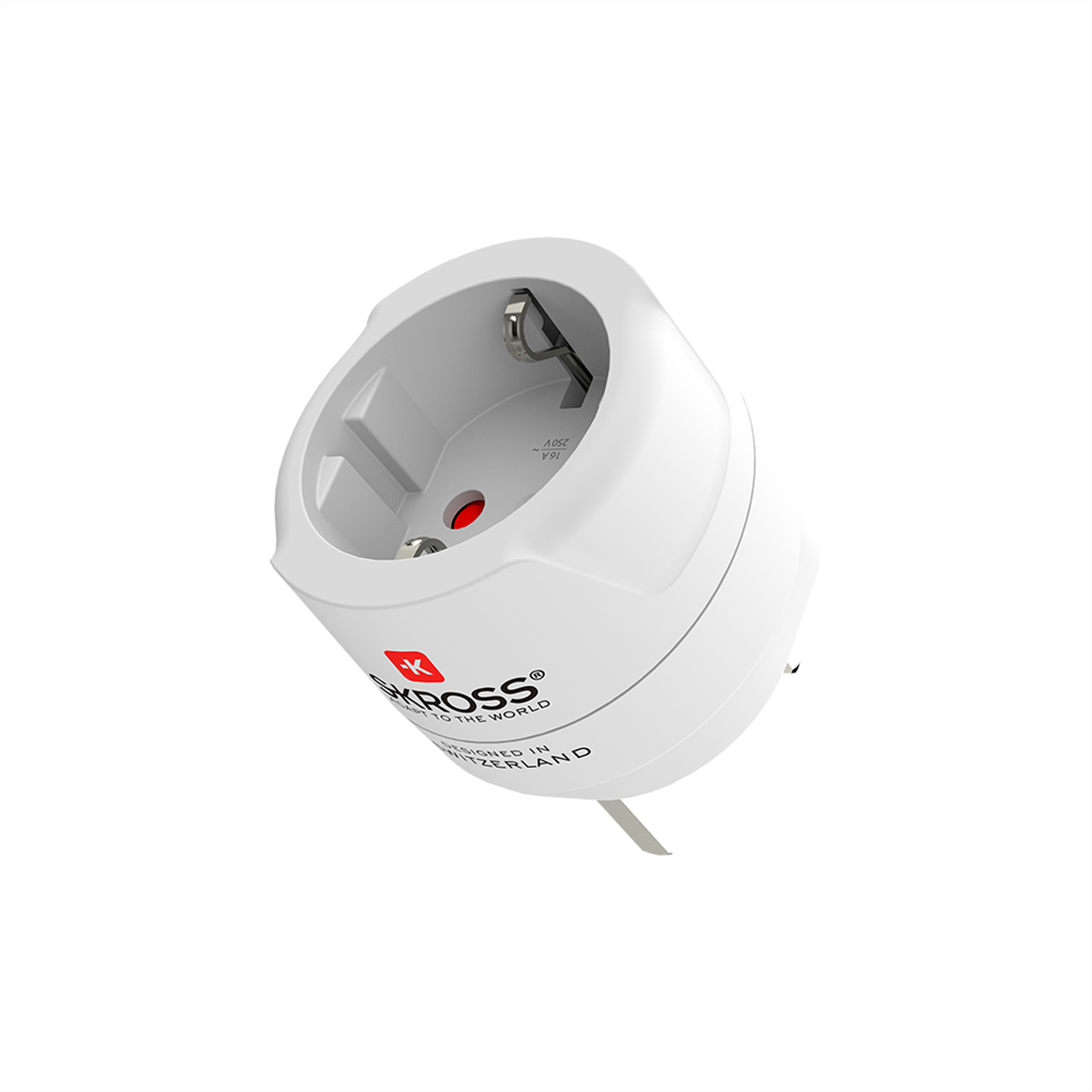 Skross Europe to UK Reiseadapter Retail, für 2- und 3-polige Geräte