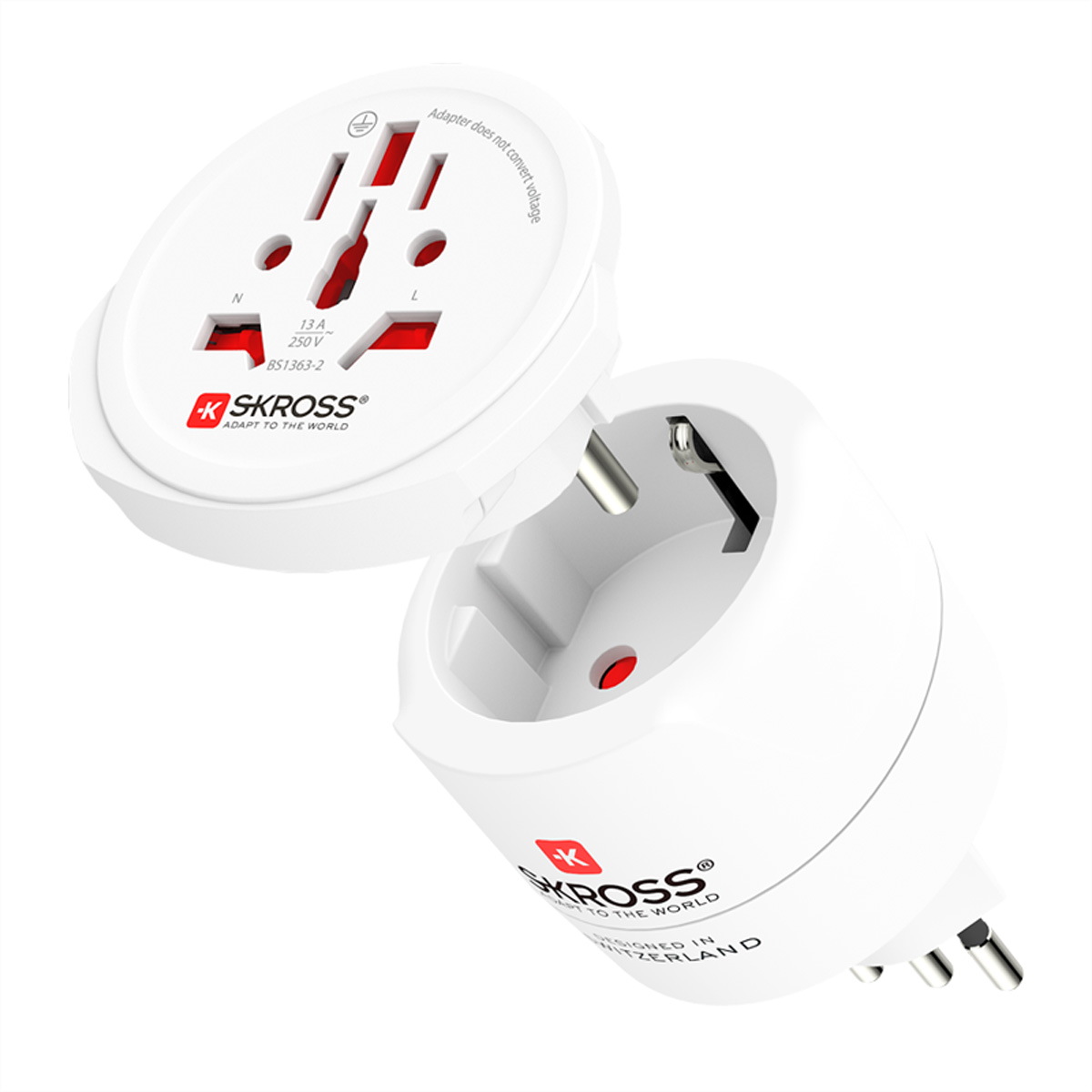 Skross Combo World to Switzerland Adapter-Set