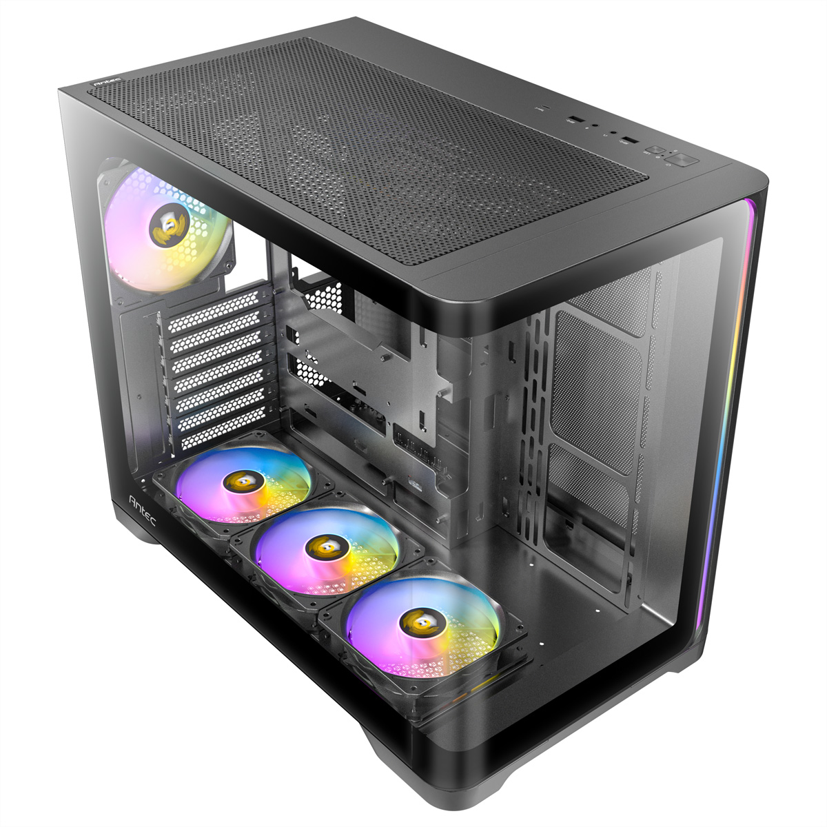 Antec Geh Mid  C5 CURVE ARGB   ATX/M-ATX/M-ITX o.N.       BK retail Gehäuse