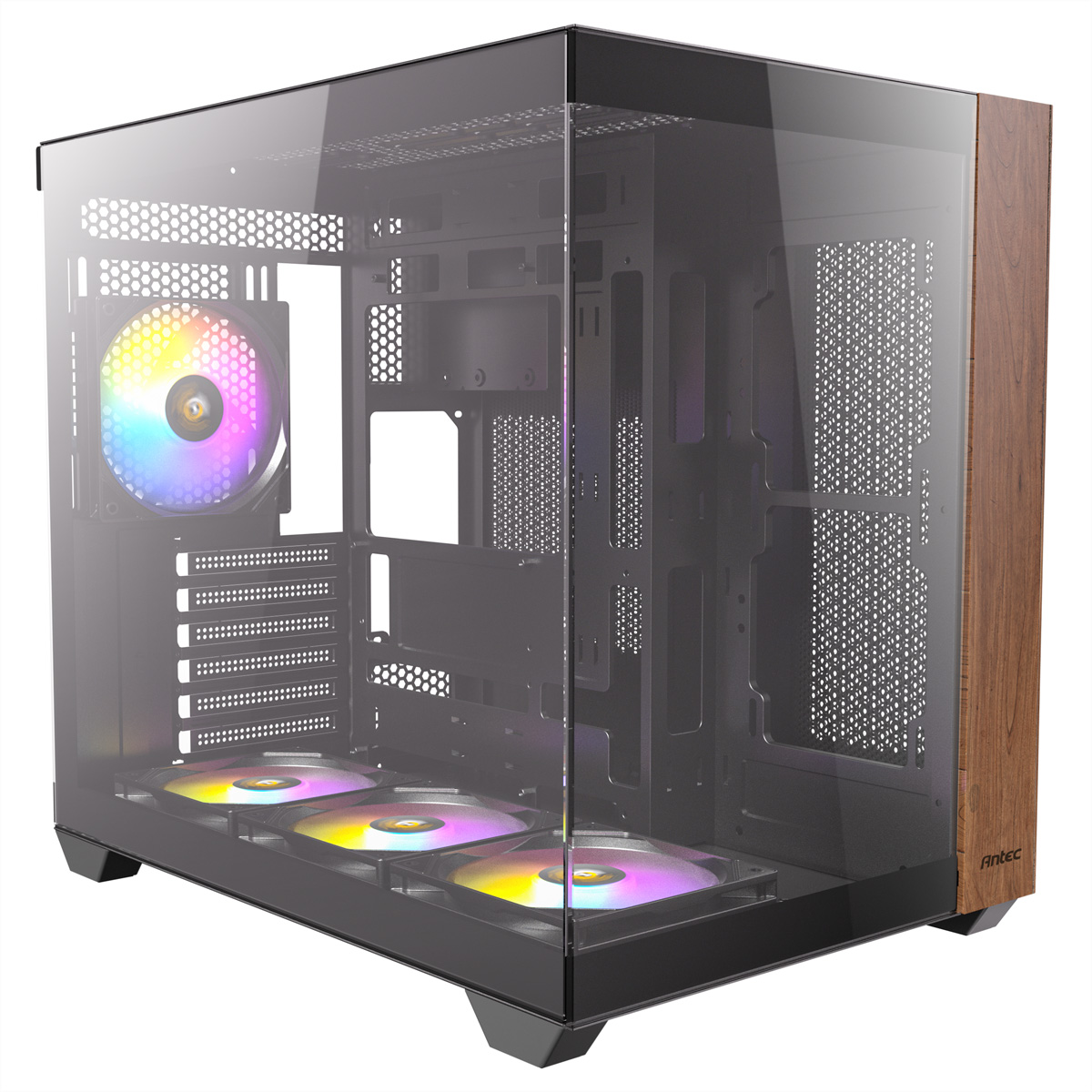 ANTEC CX800 ARGB_B PC Gehäuse Midi Tower Wood ATX