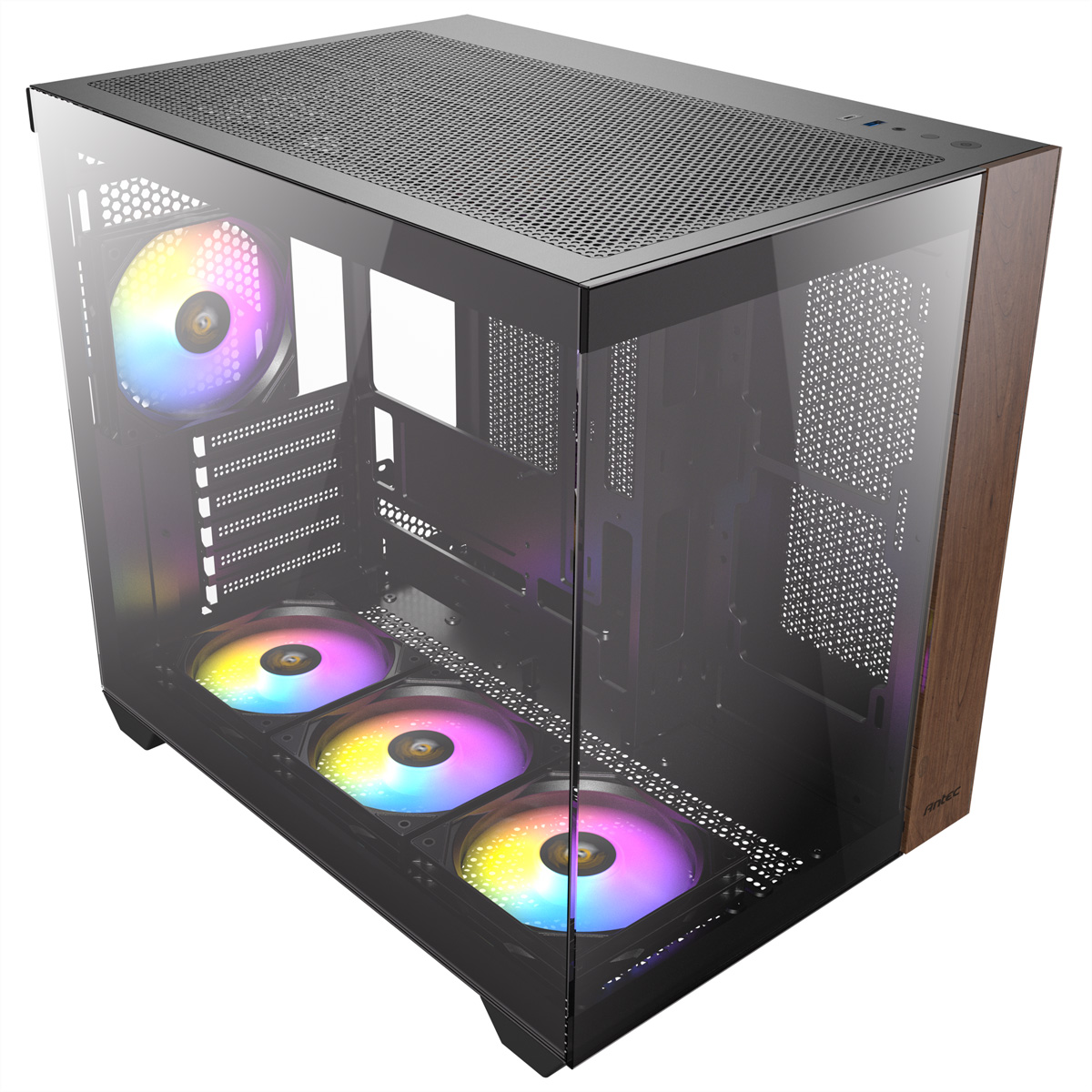 Antec Geh Mid  CX800 WOOD ARGB_B  ATX/M-ATX/M-ITX o.N.    BK retail Gehäuse