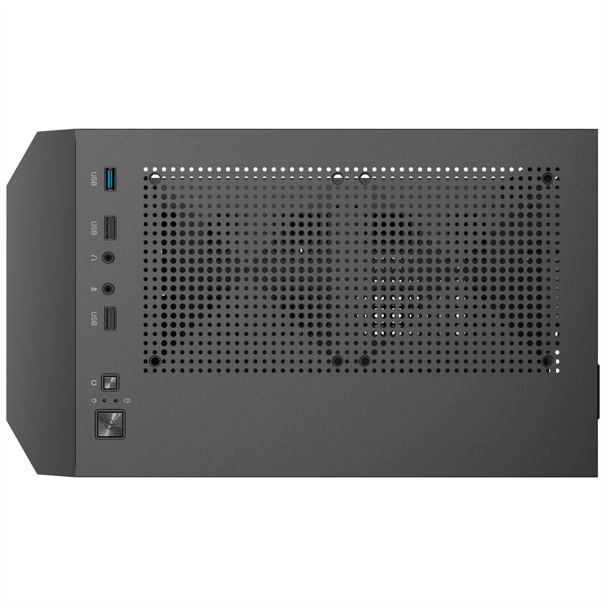 ANTEC AX20 PC Gehäuse Midi Tower Gaming Black ATX, schwarz