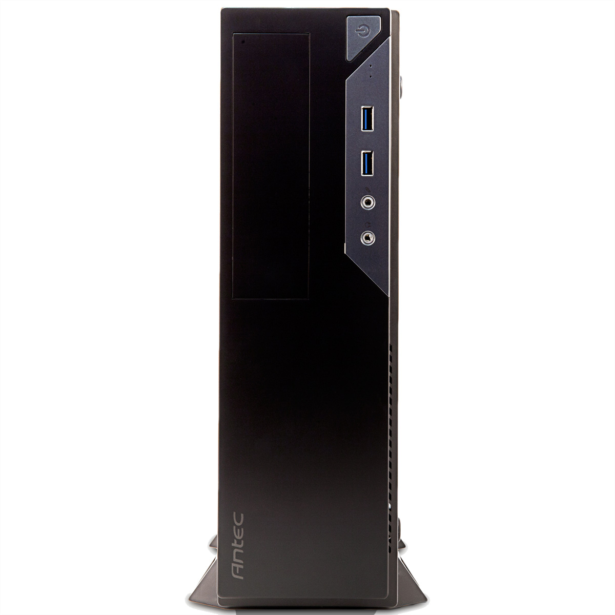 ANTEC VSK 2000 U3 Slim Desktop Black PC Gehäuse ATX, schwarz
