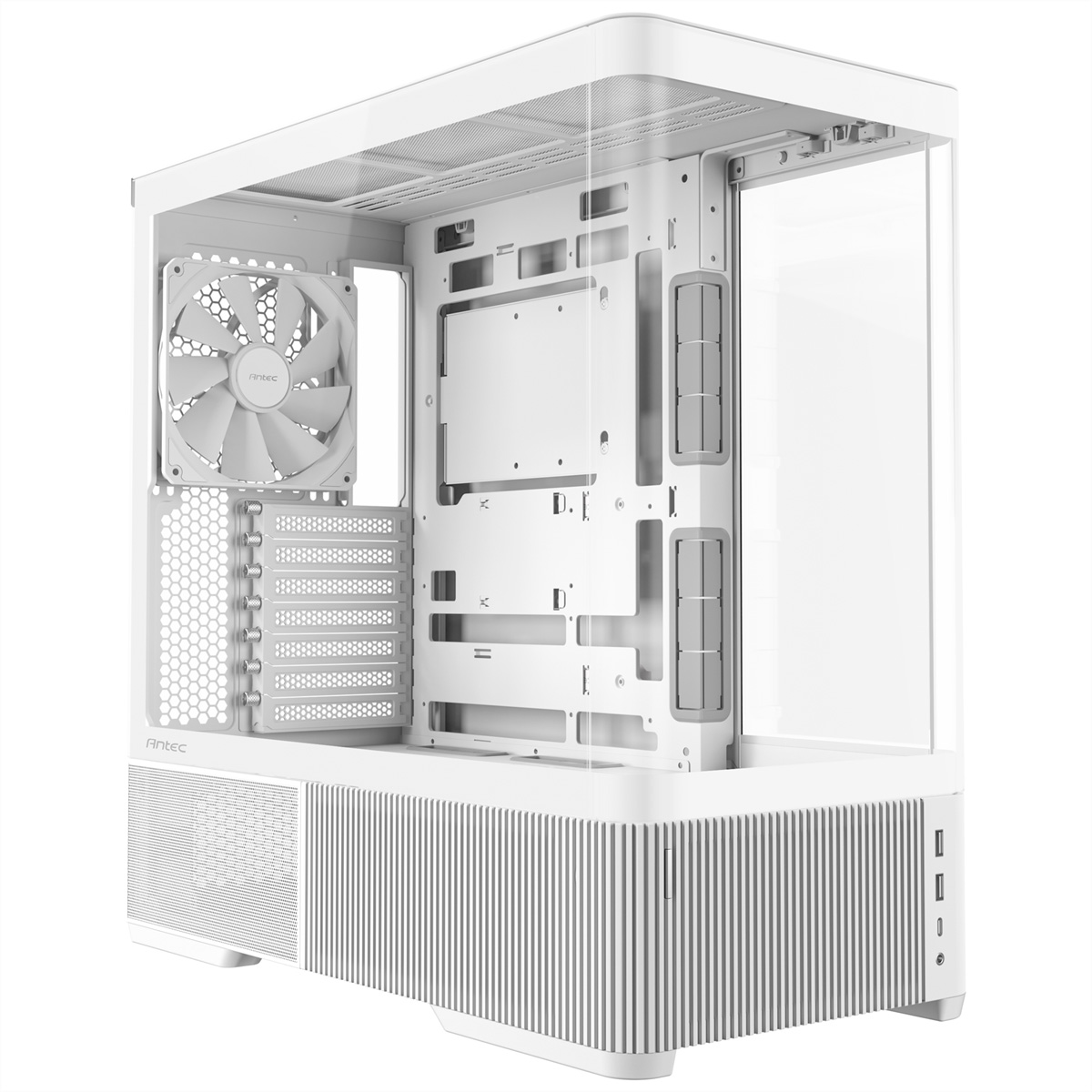 ANTEC Constellation C6 Curve Air White PC Gehäuse ATX Midi Tower, weiß ATX/mATX Midi-Tower