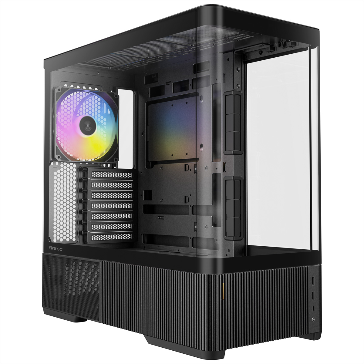 ANTEC Constellation C6 Curve ARGB PC Gehäuse ATX Midi Tower, schwarz ATX/mATX Midi-Tower