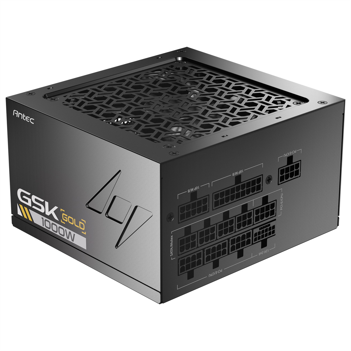 ANTEC GSK 1000 ATX3.1 1000 W Vollmodulares 80 PLUS Gold-Netzteil, schwarz ATX 3.1 Netzteil