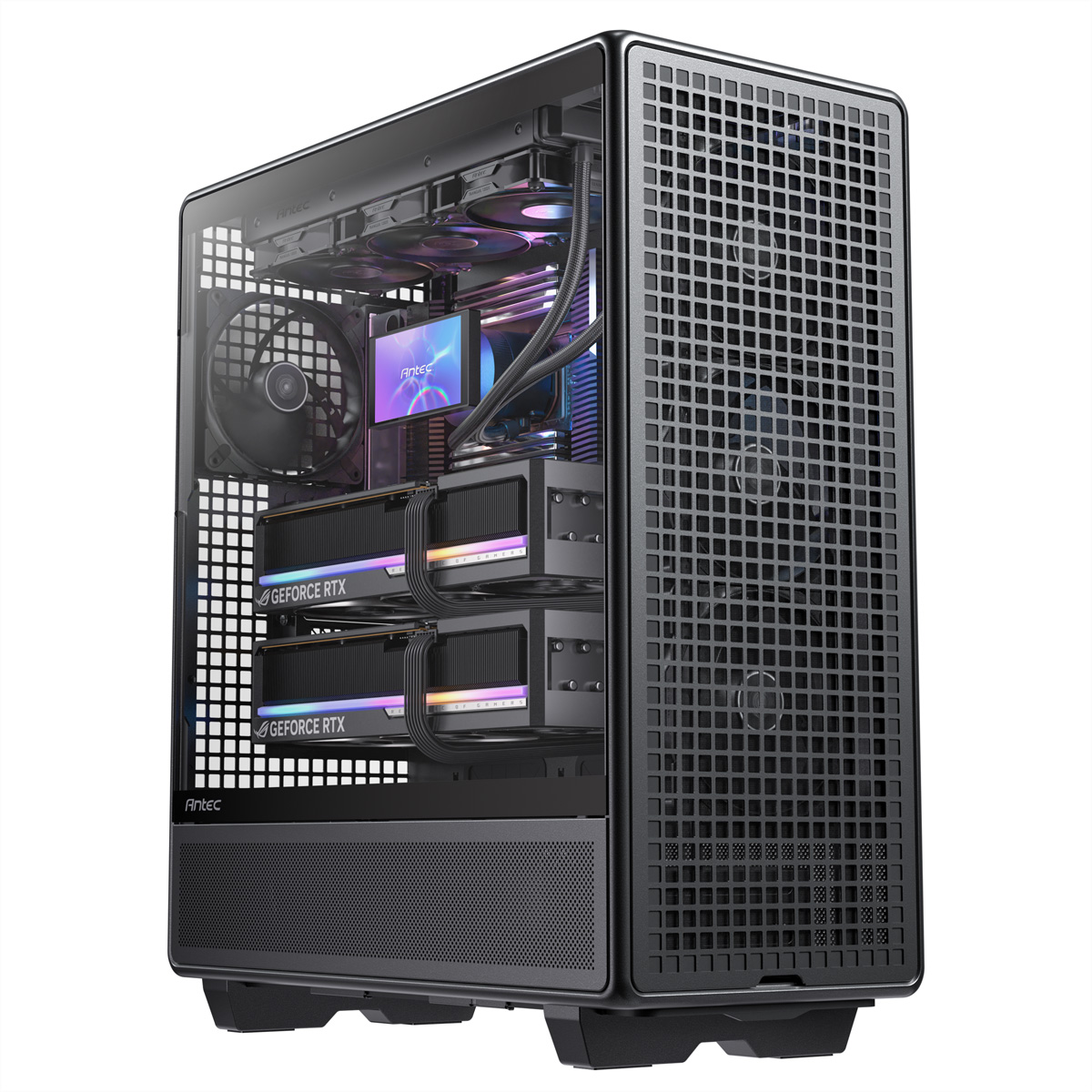 ANTEC 900 PC Gehäuse ATX Full Big Tower, schwarz ATX Big-Tower
