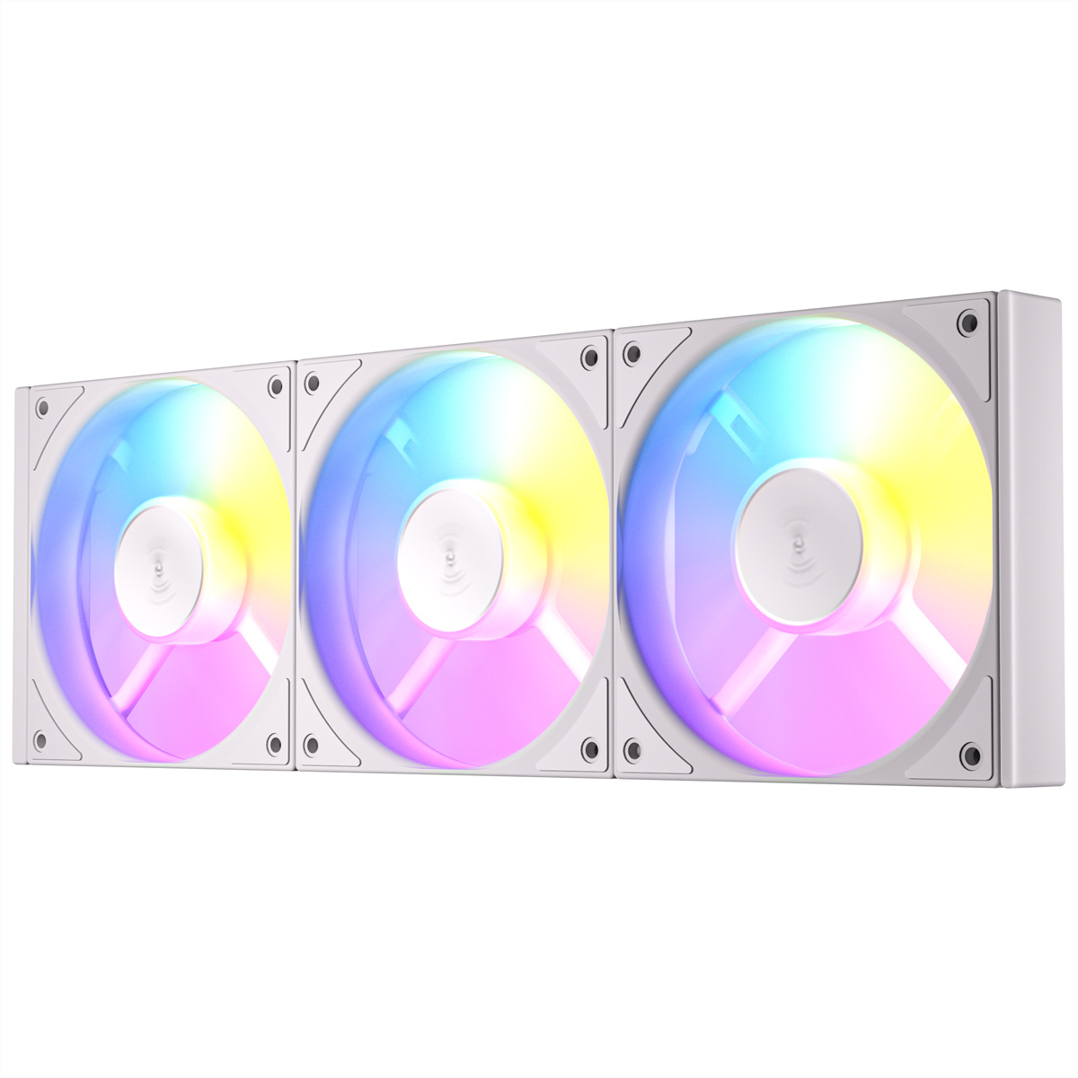 ANTEC C120R ARGB White PC Gehäuselüfter 3er Pack, weiß Gehäuselüfter