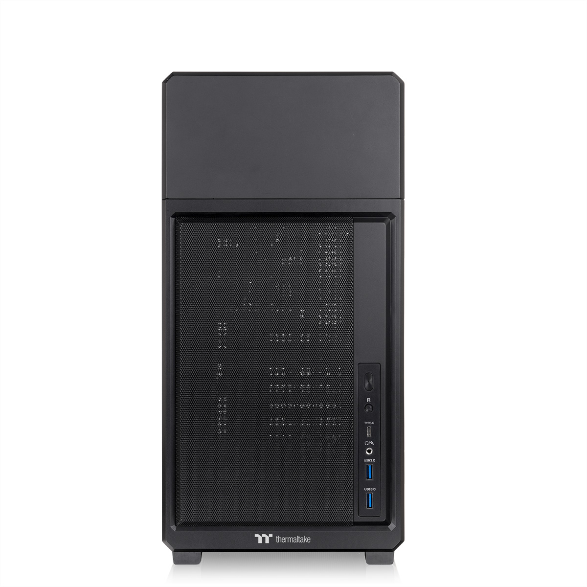 Thermaltake TR300 TG Mid Tower ATX Gehäuse, Schwarz