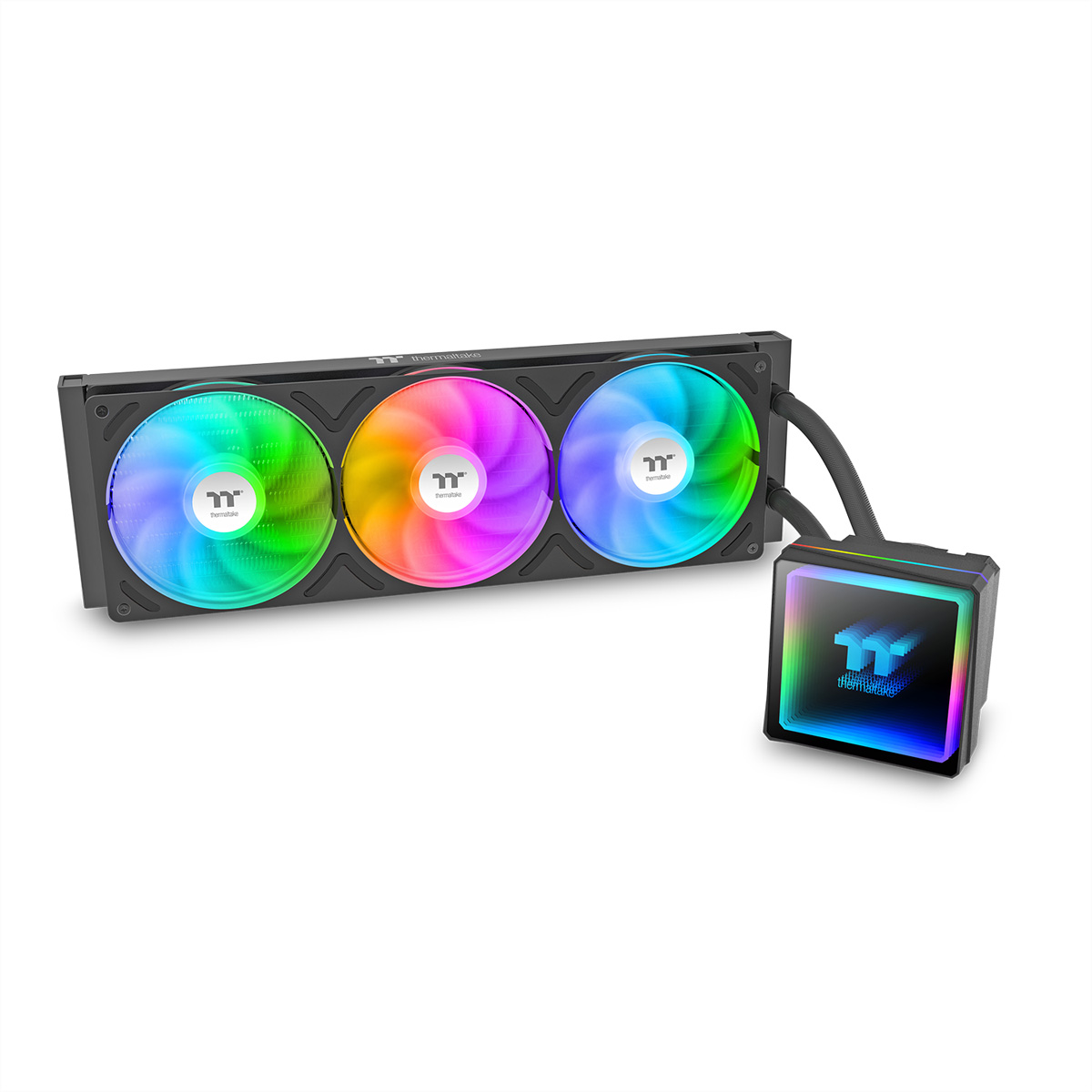 Thermaltake TH360 V3 ARGB Sync CPU-Wasserkühlung, Schwarz Wasserkühlung