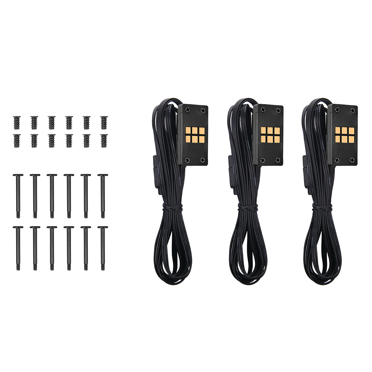 Thermaltake SWAFAN 120 EX INFINITY ARGB Sync 3-Fan Pack, schwarz