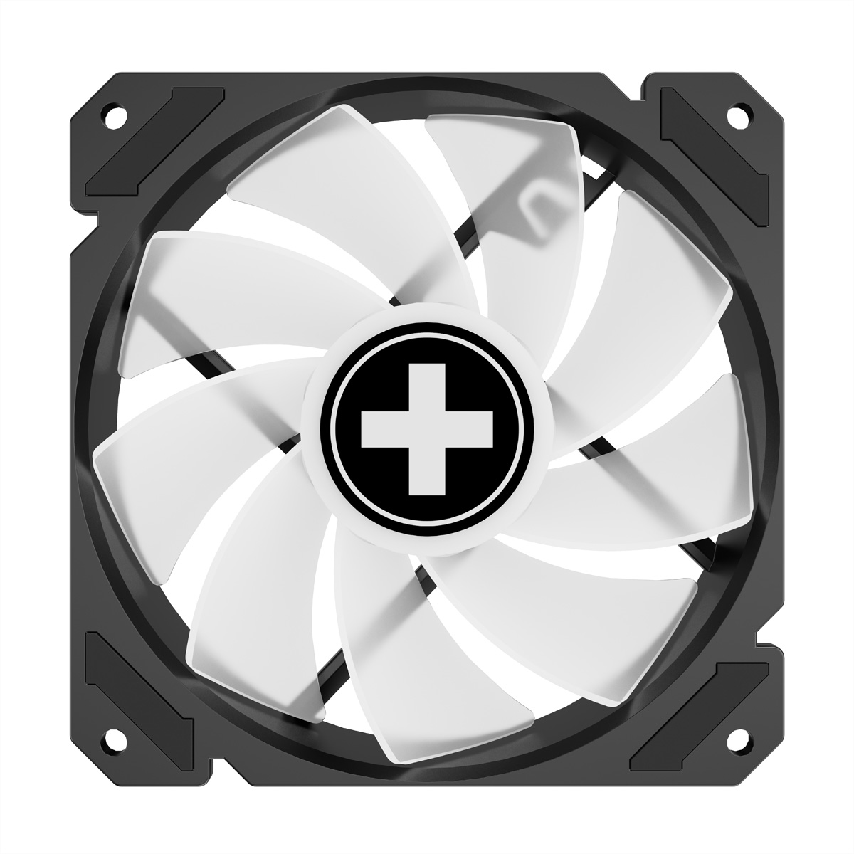 XILENCE Performance A+ REVERSE XF065, 120mm ARGB LED Lüfter schwarz Gehäuselüfter