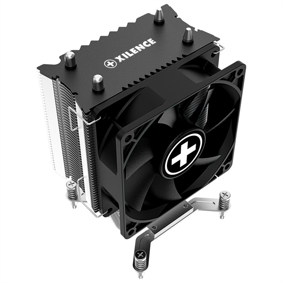 XILENCE I402.B Intel CPU Kühler, Heatpipe, 92mm PWM Lüfter, 130W TDP