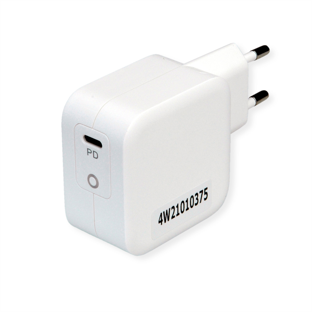 ROLINE USB Charger mit Euro-Stecker, 1x USB Typ C, PD,  (BILD2)