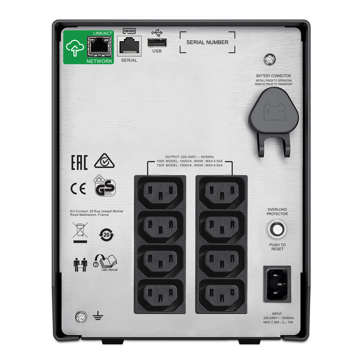 APC SMC1500i-C, APC SMC1500IC  (BILD2)