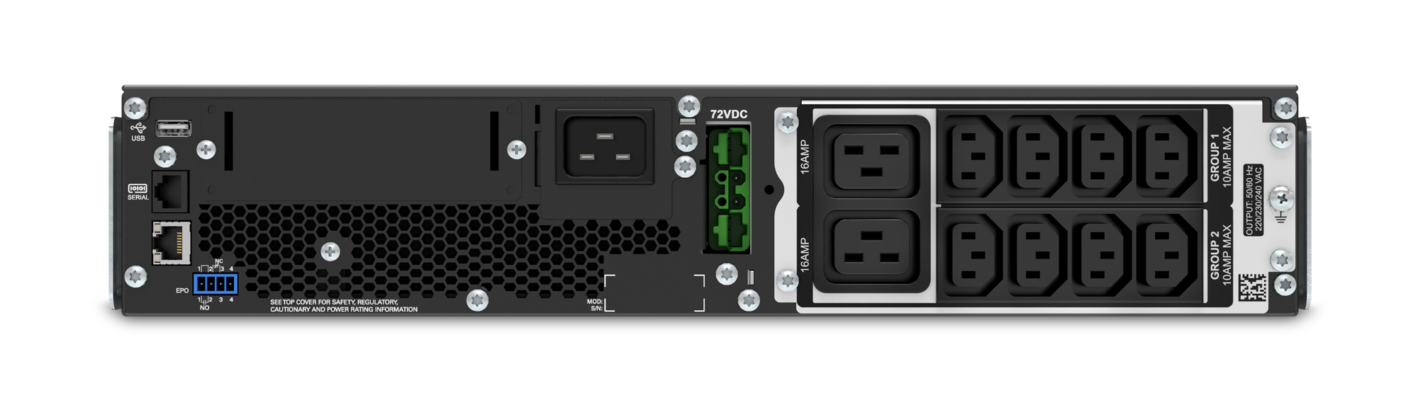 APC Smart-UPS SRT 3000VA RM 230V Rack, APC SRT3000RMXLI  (BILD2)