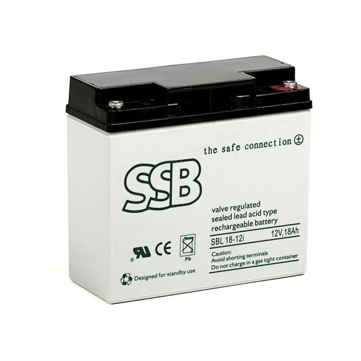 Spezialbatterie für USV 12V 18Ah, SSB SBL18-12I  (BILD2)