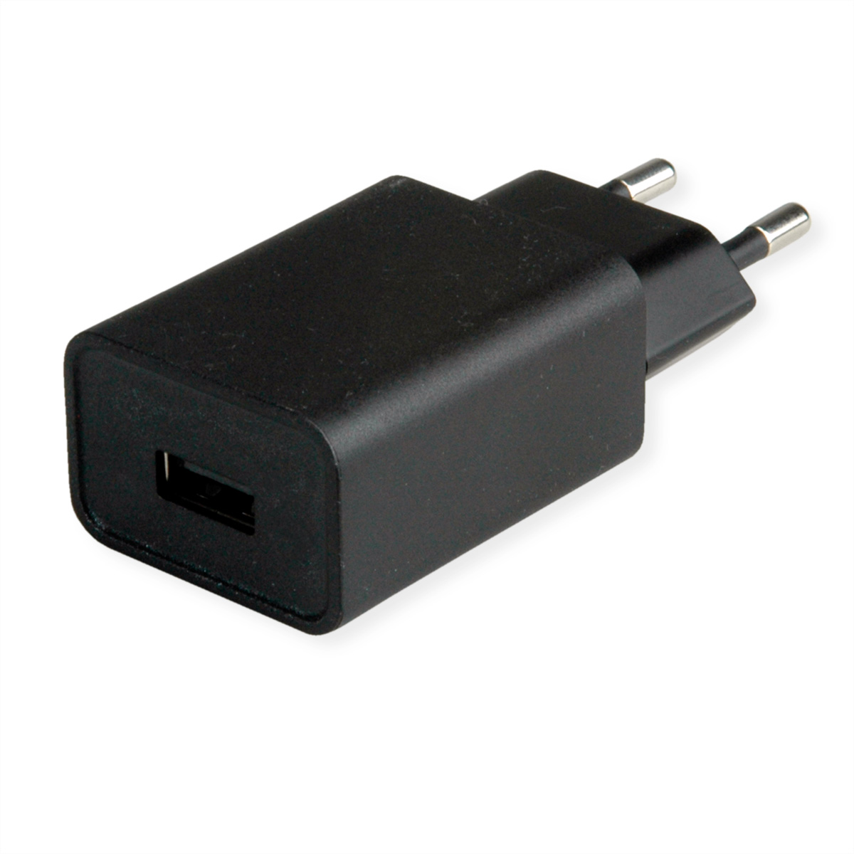 VALUE USB Charger mit Euro-Stecker, 1-Port, 12W