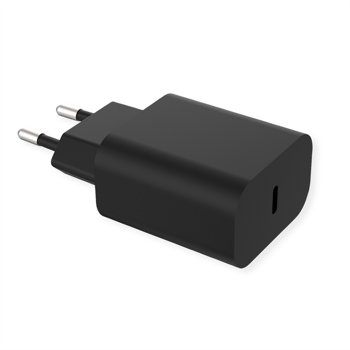 VALUE USB Charger mit Euro-Stecker, 1 Port Typ C 20W,  (BILD2)