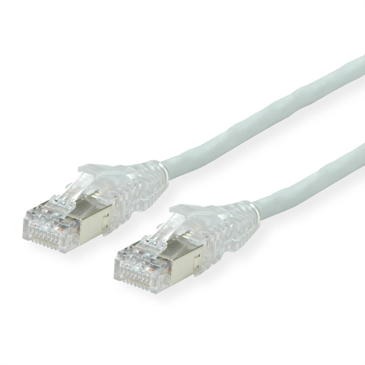 DÄTWYLER Patchkabel Cat.5e (Class D) S/UTP, CU 5502 flex LSOH, AMP v2, grau, 0,5 m S/UTP Patchkabel