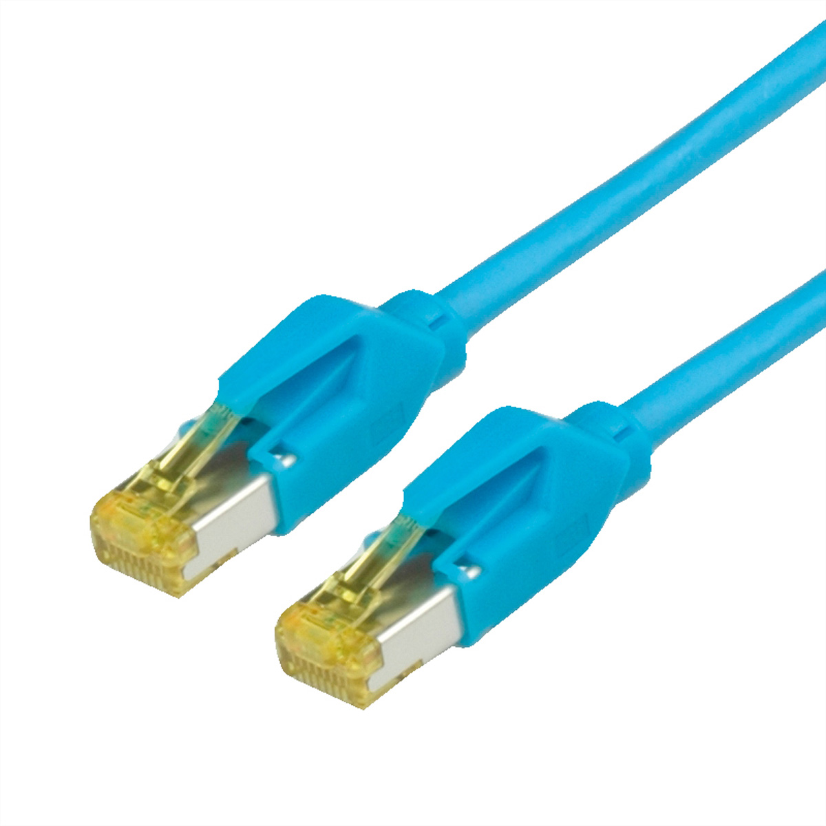 DRAKA UC900 / HIROSE TM31 Patchkabel Kat.6A, blau - 15m