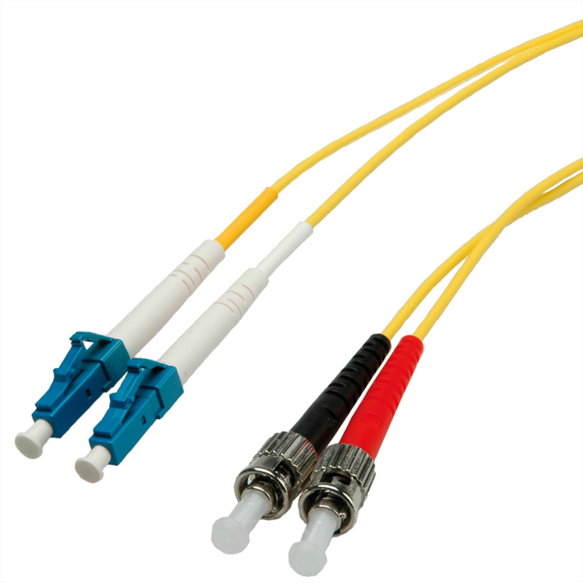 SECOMP Quality LWL-Kabel duplex E9/125µm LC/ST 300cm