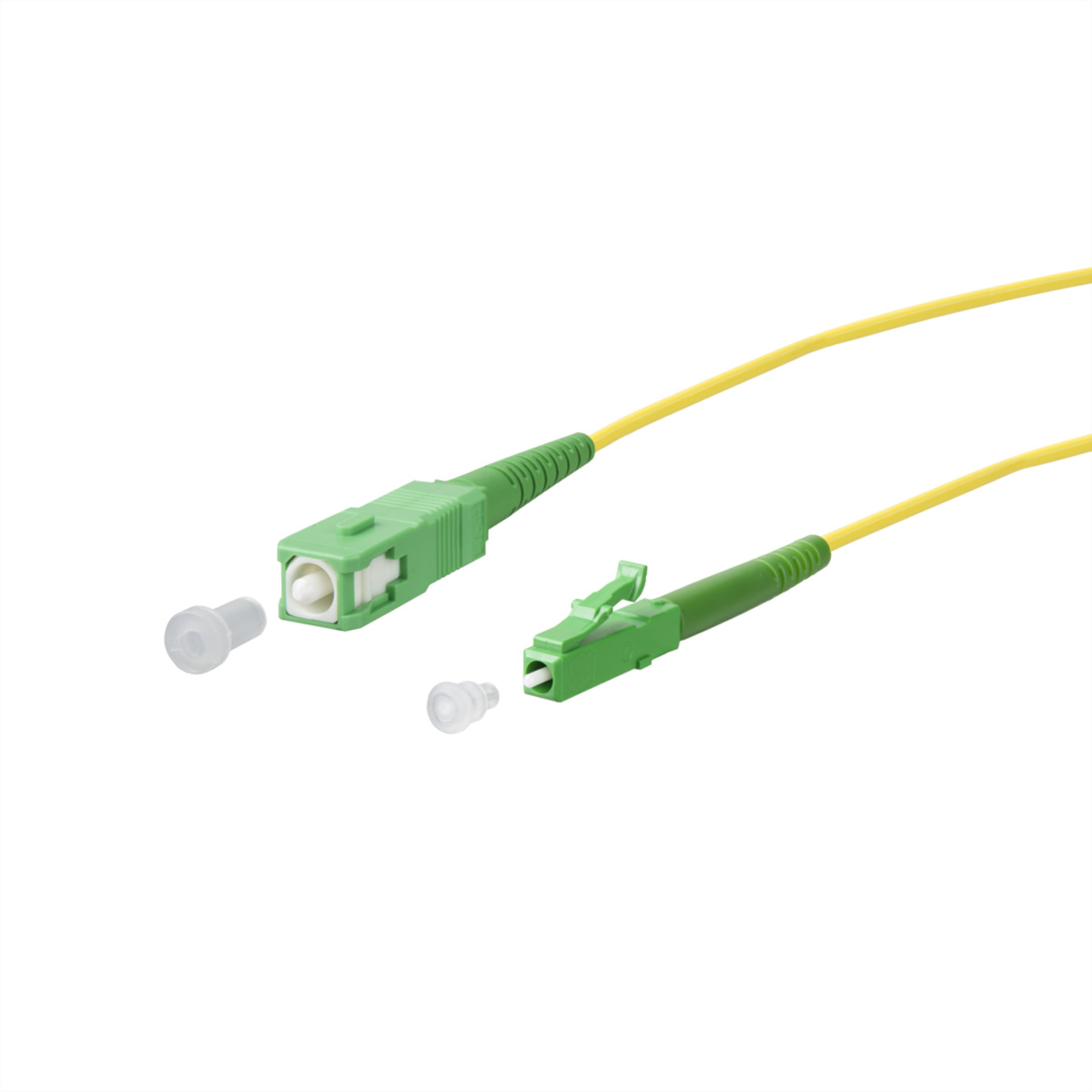 METZ CONNECT OpDAT Patchkabel, SC-S APC/LC-S APC OS2, 2 m