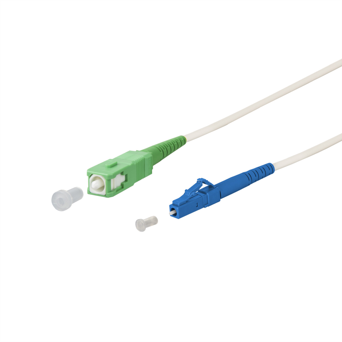 METZ CONNECT OpDAT Patchkabel, SC-S APC/LC-S OS2, 2 m