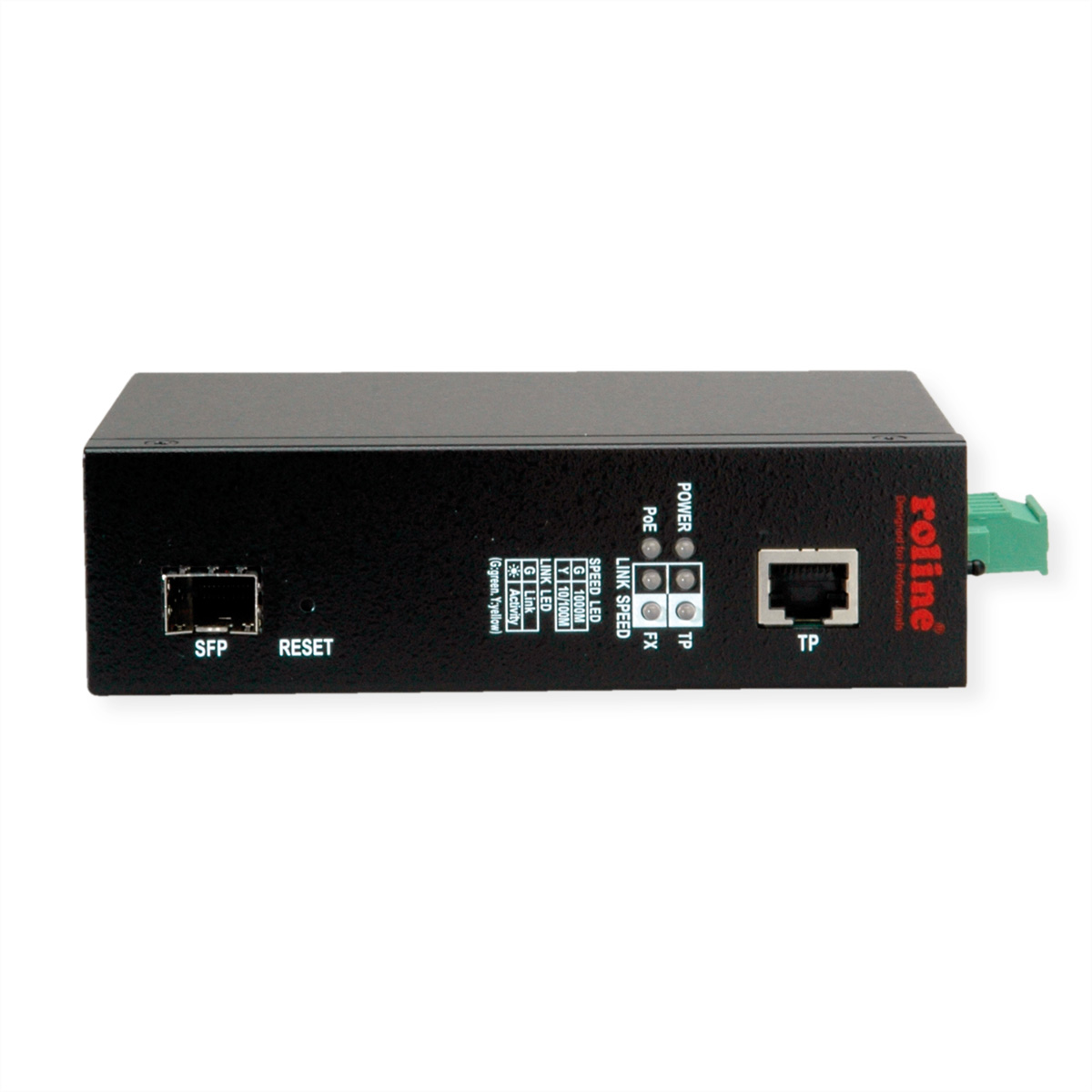 ROLINE Industrie Konverter Gigabit Ethernet - Dual Speed  (BILD2)