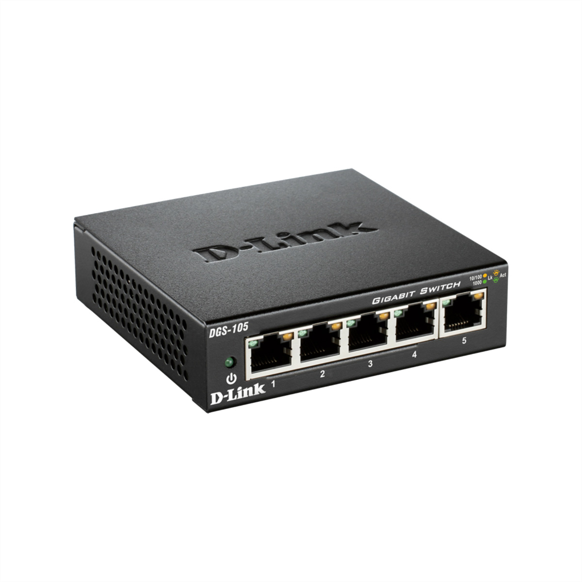 D-Link DGS-105 5-Port Gigabit Ethernet Desktop Switch