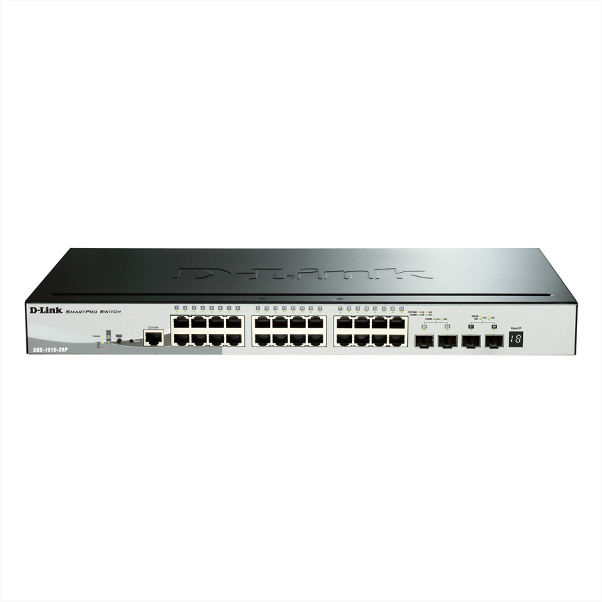 D-Link DGS-1510-28P Managed PoE Gigabit Stack Switch Netzwerk-Switch