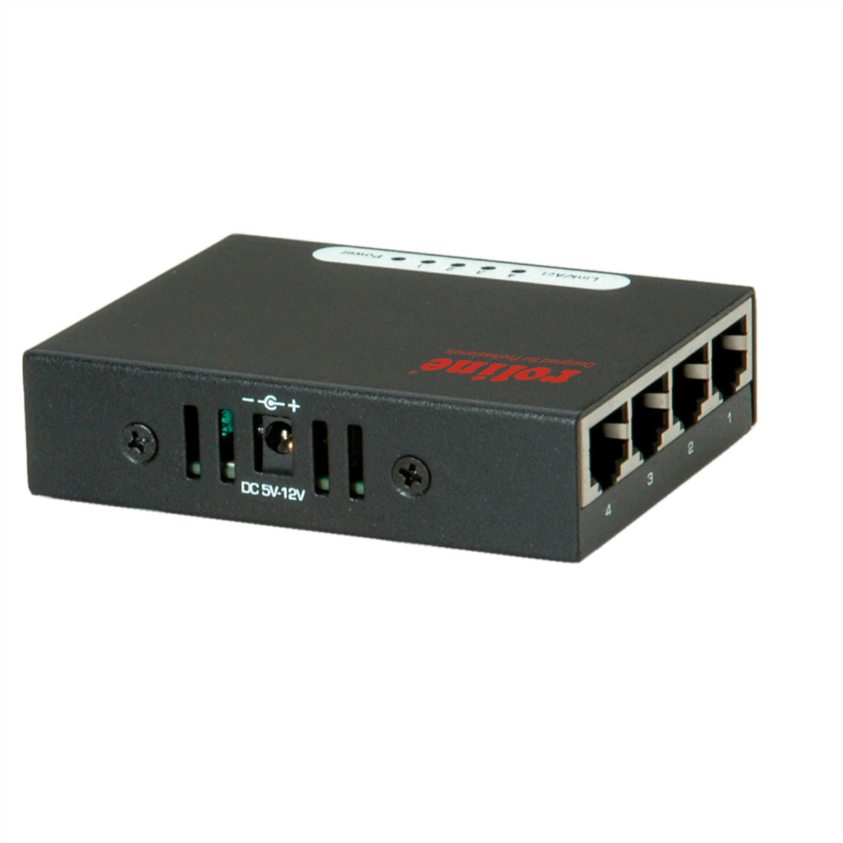 ROLINE Gigabit Ethernet Switch, Pocket, 4 Ports, ROLINE  (BILD2)