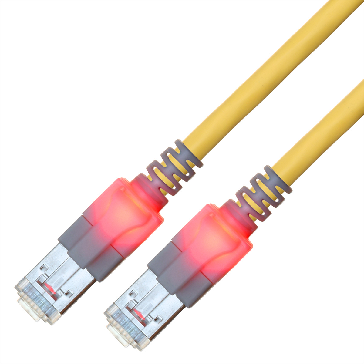 SACON S/FTP Kabel Kat.6 0,5m rapsgelb