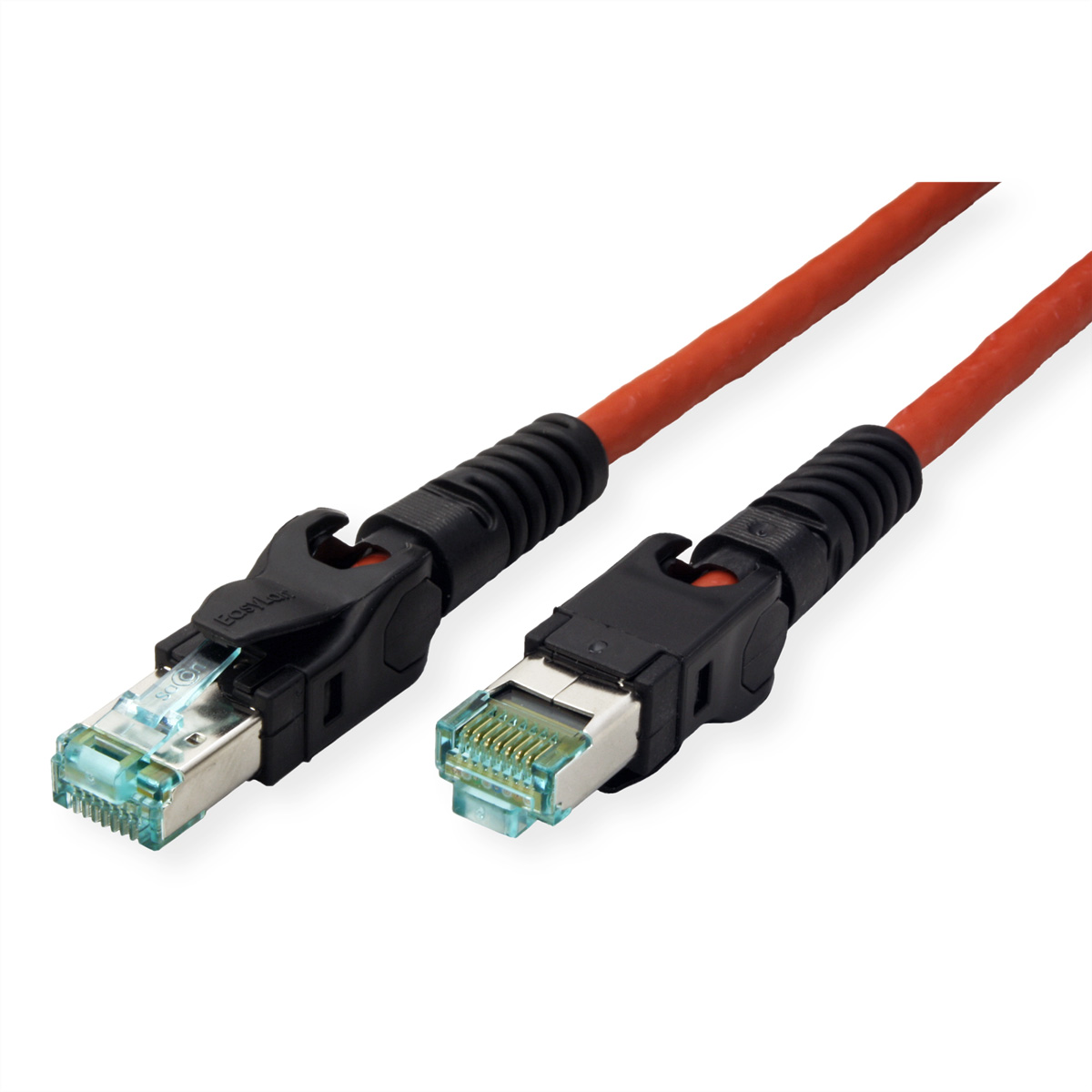 EasyLan VarioBoot Patchkabel Kat.6A, S/FTP, rot, 1 m