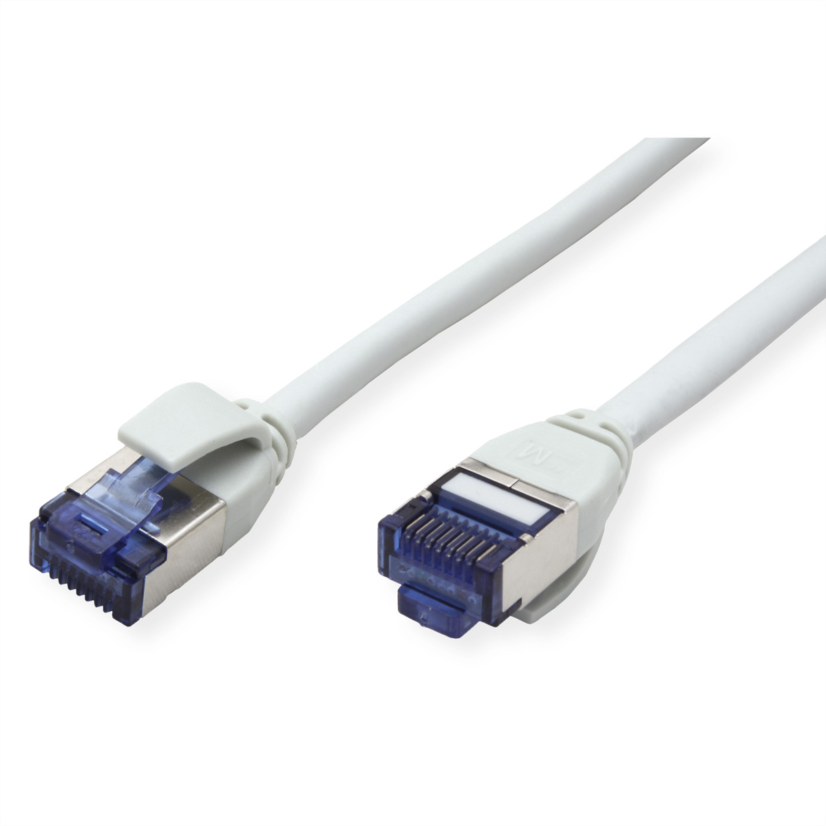 ROLINE Patchkabel Cat.6A (Class EA) S/FTP (PiMF), LSOH, PoE, grau, 3 m