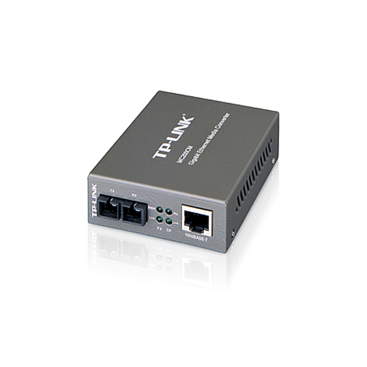 TP-LINK 10/100/1000 Mbps RJ45 to 1000 Mbps Multi-mode SC Fiber Converter